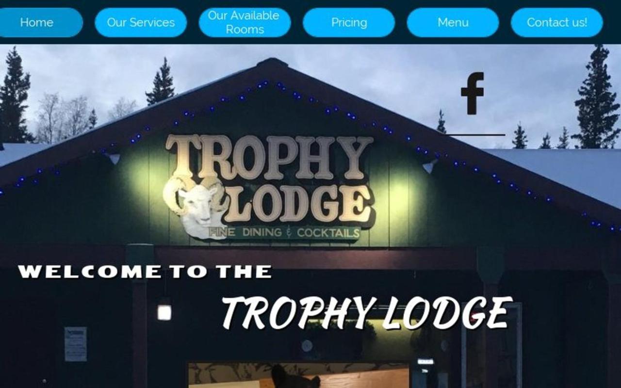 Trophy Lodge Accommodations Delta Junction Exterior photo